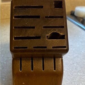 Wusthof Brown Knife Block Insert
